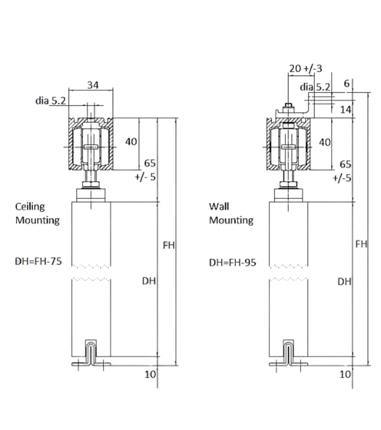 Manual Sliding Door New